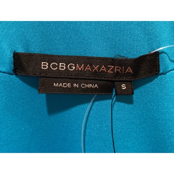 BCBG MAXAZRIA Dress NWT Size Small Turquouise Teal - Picture 3 of 6